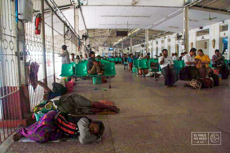 Estación de tren India