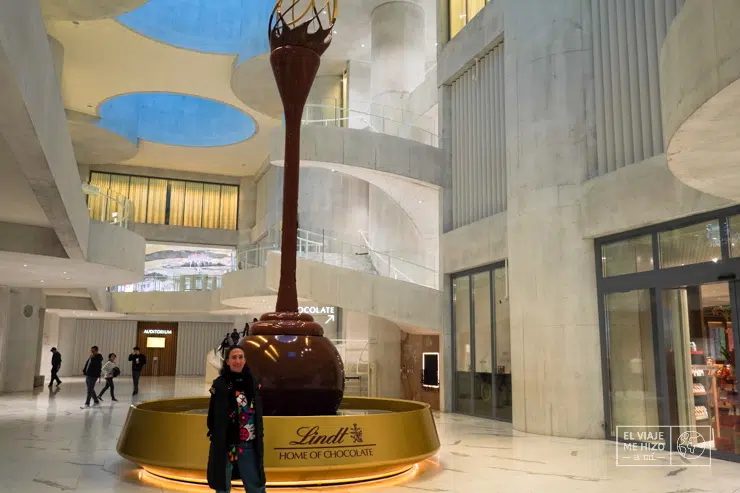 Fuente de Chocolate de Lindt