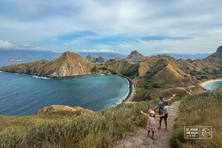 Parque Nacional de Komodo en Indonesia