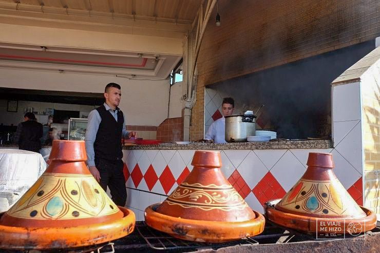 restaurante de carretera dónde no se puede pagar con tarjeta en Marruecos
