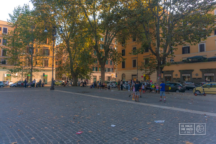 plaza de Testaccio