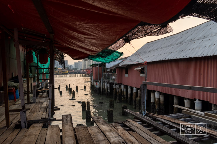 que ver en Penang: Chew Jetty