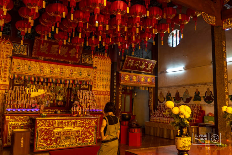 interior del Kuan Yin Temple