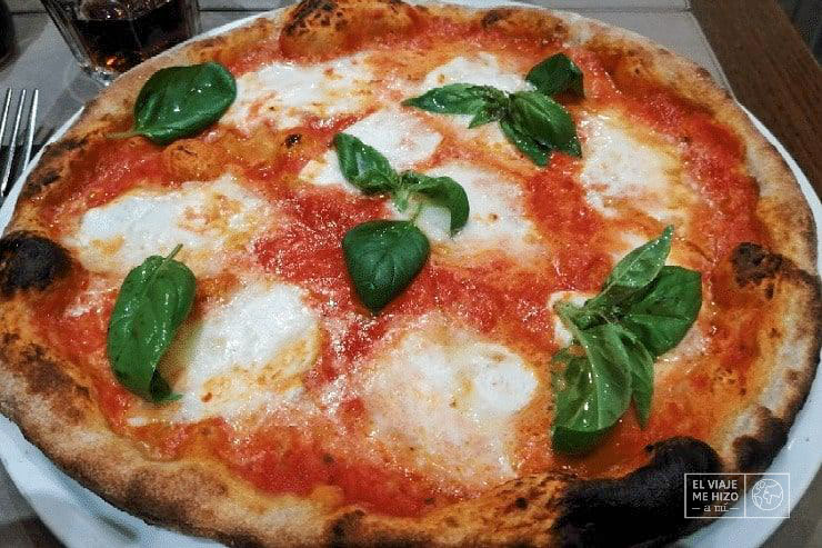 pizza sin gluten en Roma