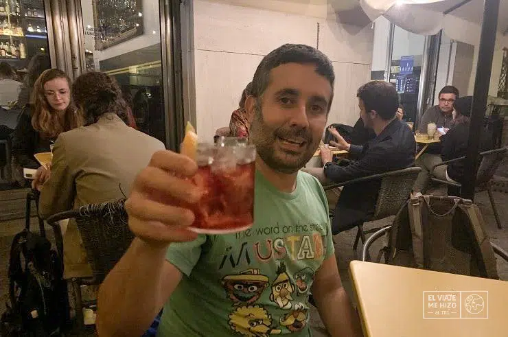 Aperitivo en el Trastévere