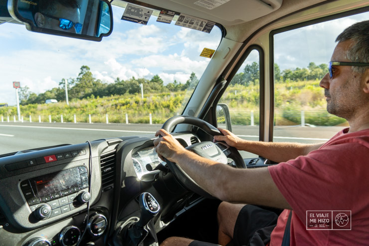 conduciendo la autocaravana por Australia
