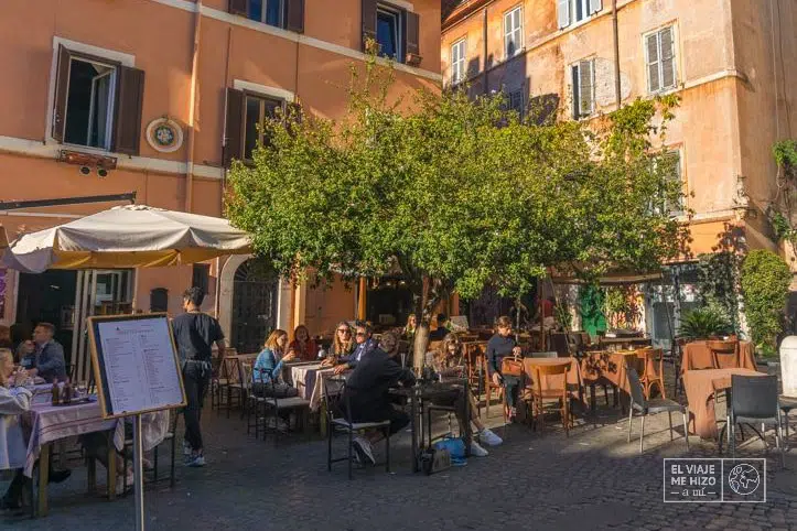 Dónde comer en el Trastevere