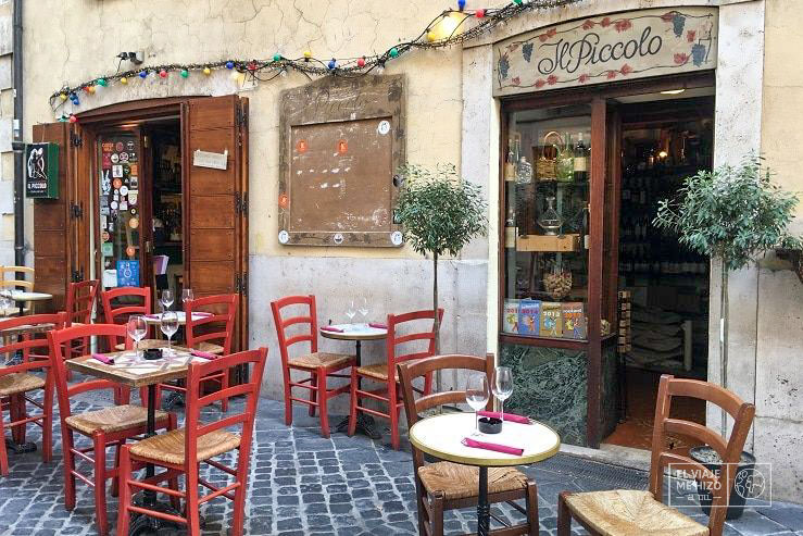 un restaurante donde comer en Roma