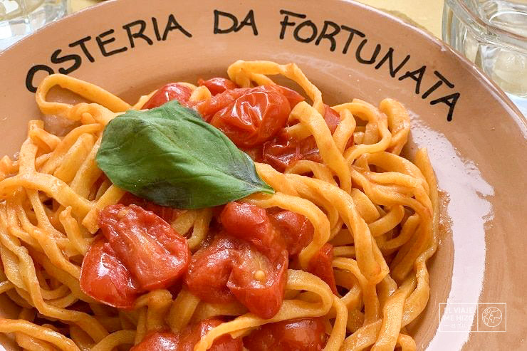 pasta de Osteria da Fortunata