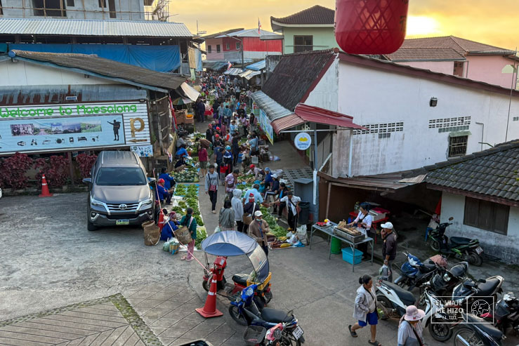 mercado de Mae Salong