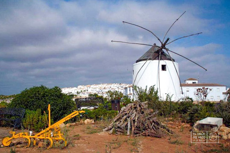Molinos de viento en Vejer de la Frontera