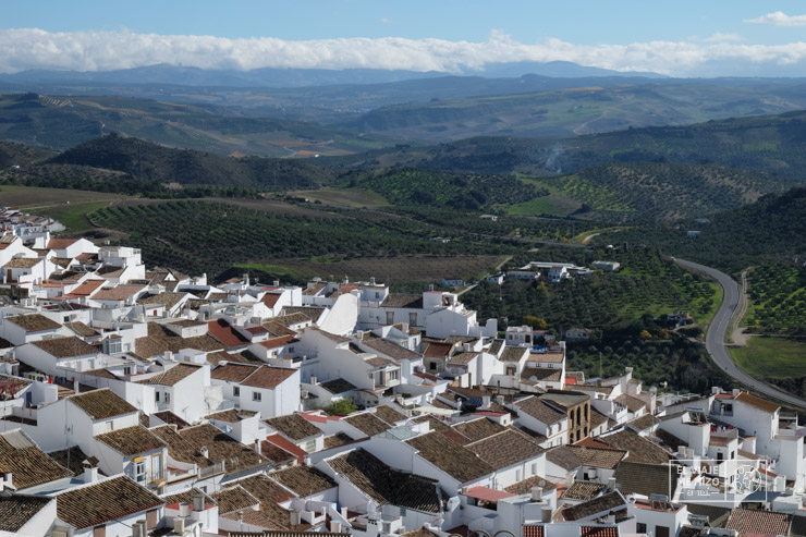 Vistas de uno de los pueblos más bonitos de Cádiz: Olvera