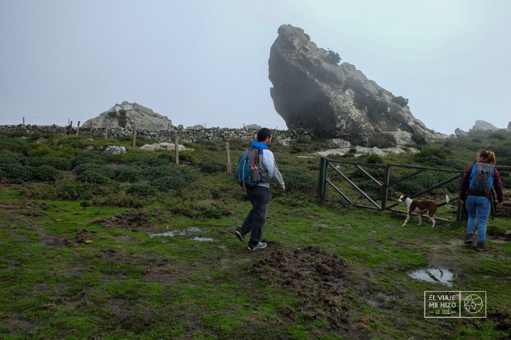 Cima de el Aljibe, punto más alto de la ruta por Los Alcornocales