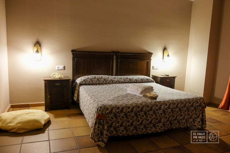 Habitación del hotel La Palmosa