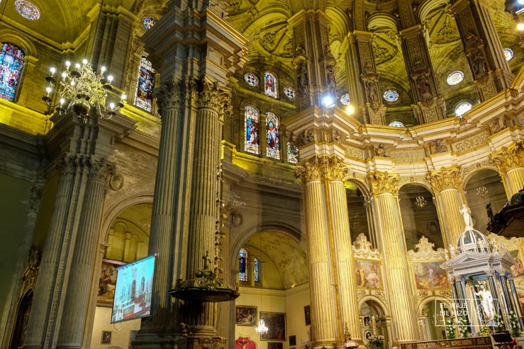 Interior de la Catedral de Málaga
