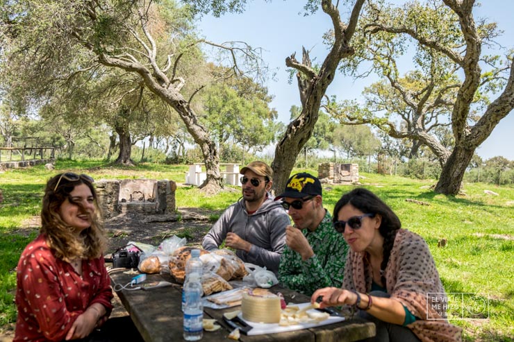 De picnic en Los Alcornocales