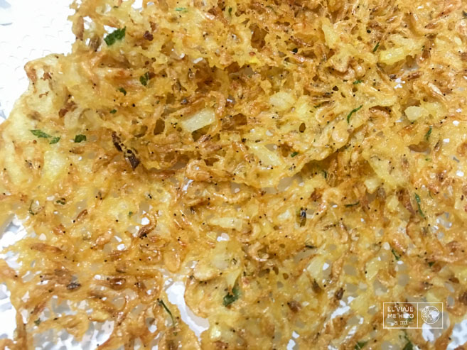 Tortillita de Camarones de Cádiz
