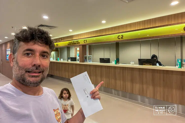 La farmacia de un hospital de lujo en Malasia