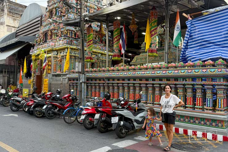 Sri Mariamman Temple, un templo hindú en el centro de Bangkok
