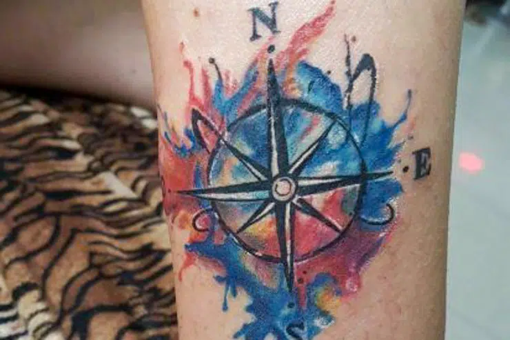 Tatuaje de Viajando lento