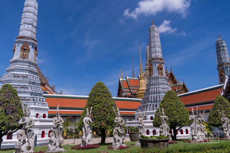 Zona histórica de Bangkok: el Gran Palacio