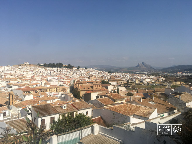 Vista de la parte nueva de Antequera