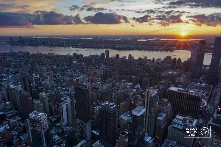 Atardecer en Nueva York