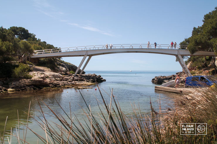 Puente por Cala Galdana