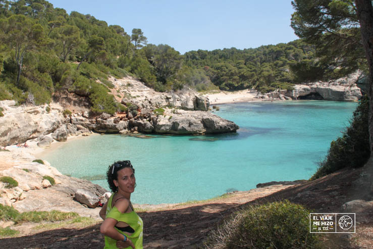 Gloria en Cala Mitjana