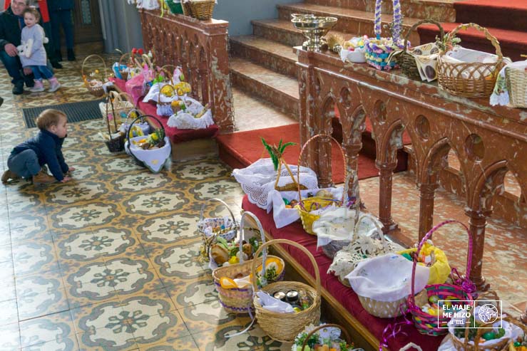Celebración en el interior de la Iglesia