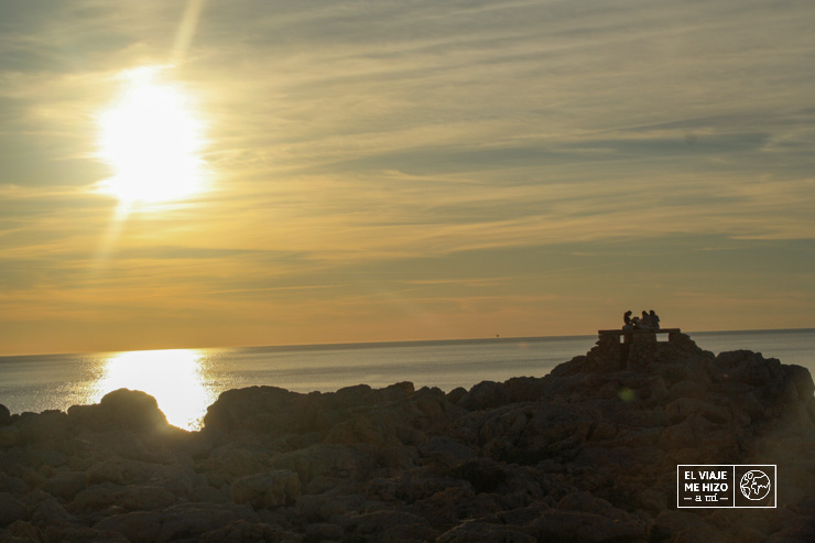 Mejor atardecer de Menorca: Punta Nati
