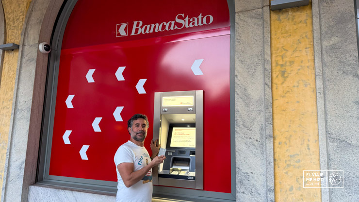 Sacando dinero en Suiza con N26