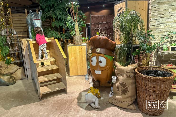 Interior del museo de Aeschbach Chocolatier