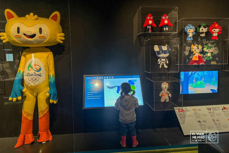 Interior del Museo Olímpico de Lausana