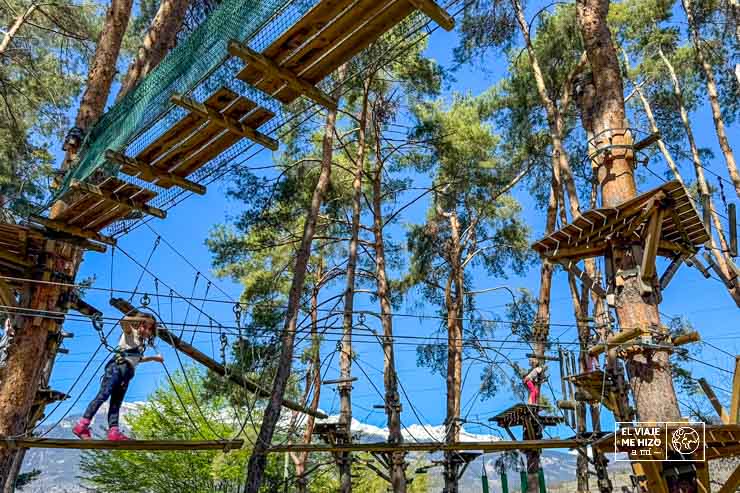 Parc Aventure Sion en Domaine del Iles